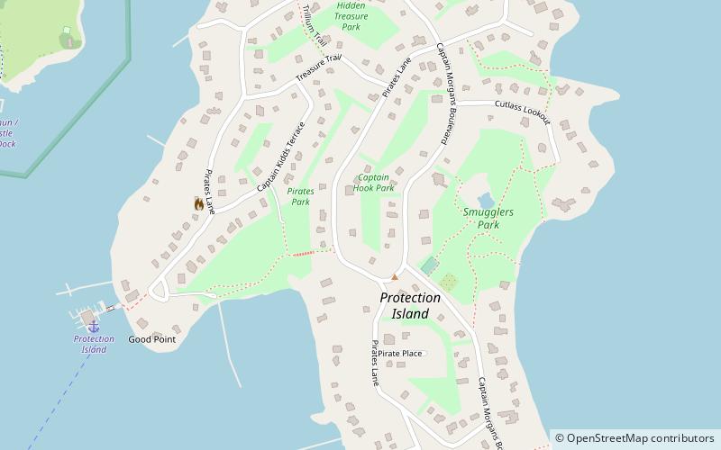 Protection Island location map