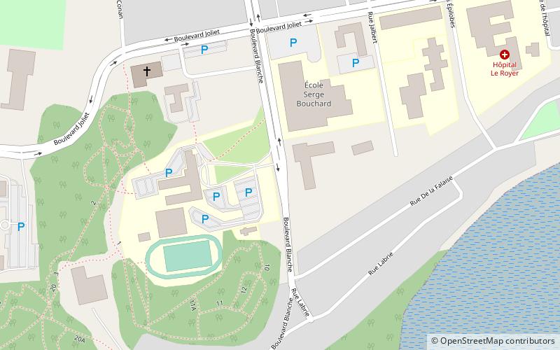 cegep de baie comeau location map