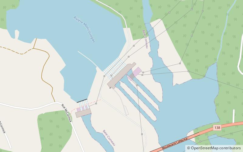mccormick dam location map
