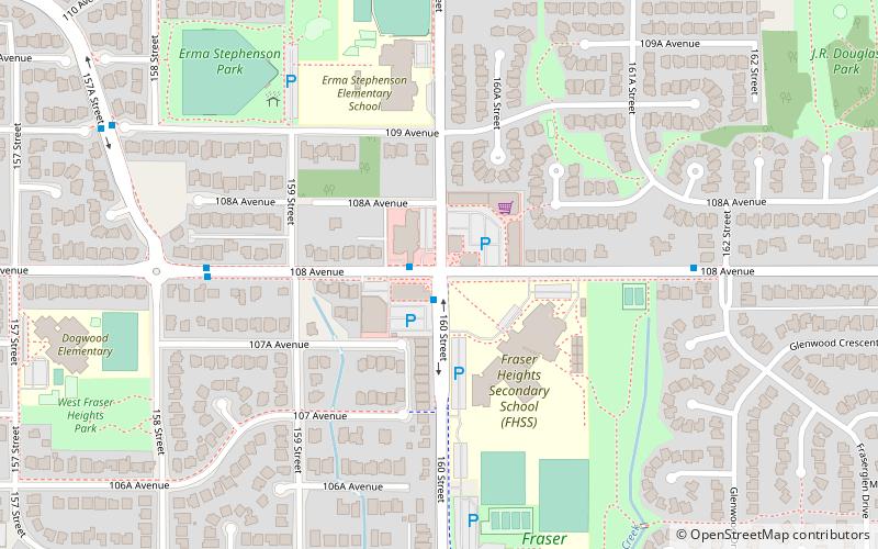 fraser heights surrey location map