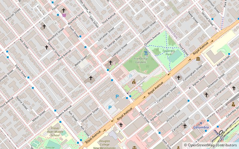 The Royal Westminster Regiment Association location map