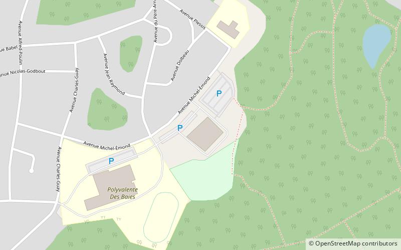 Centre Henry-Leonard location map
