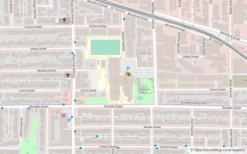 Michael J Fox Theatre location map