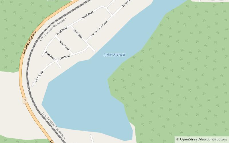 lake errock location map