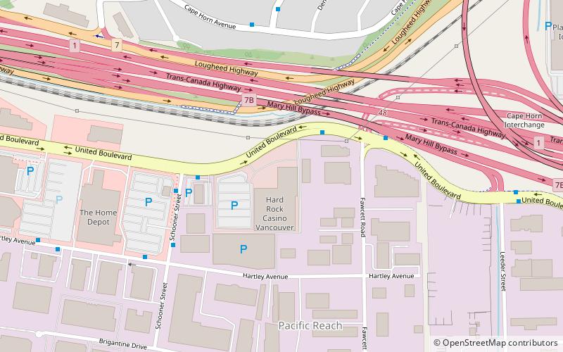 the molson canadian theatre coquitlam location map