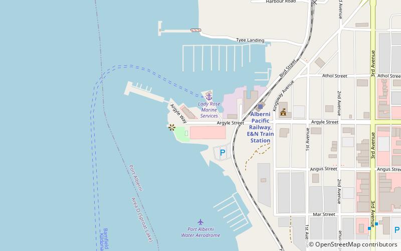 Alberni Aquarium and Stewardship Centre location map