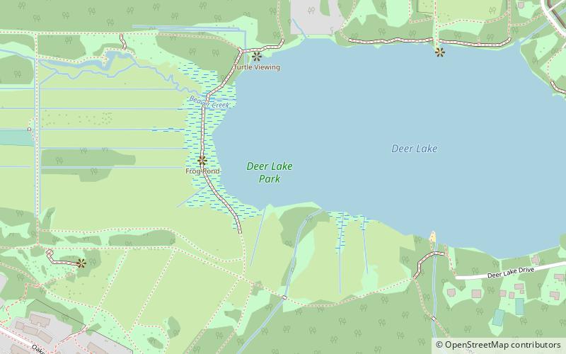 burnaby deer lake location map