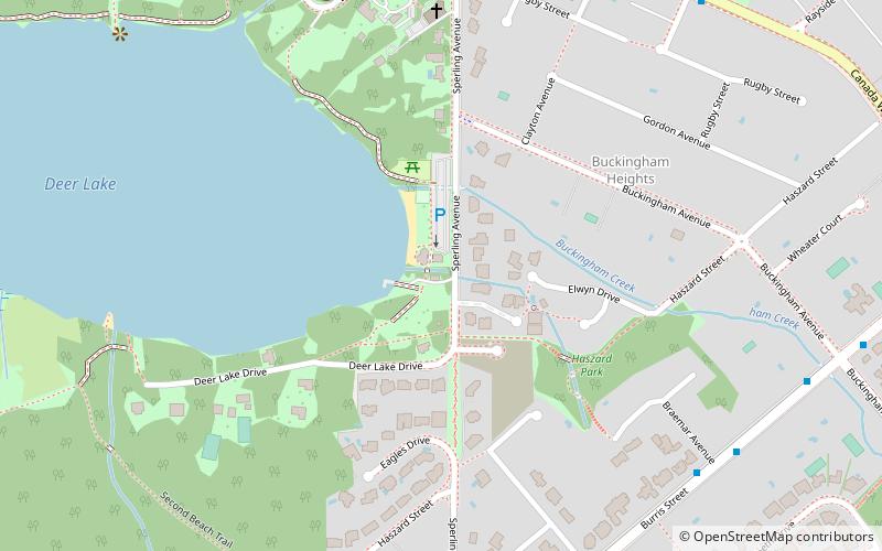 Deer Lake Boat Rentals location map