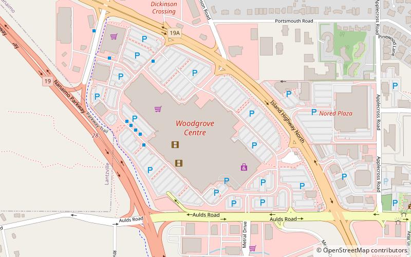 Woodgrove Centre location map