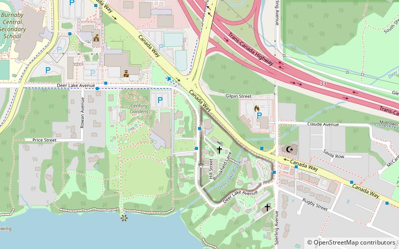 Burnaby Village Museum & Carousel location map