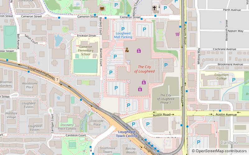 Lougheed Town Centre location map