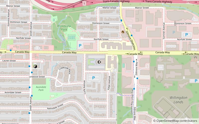 The Ismaili Centre location map