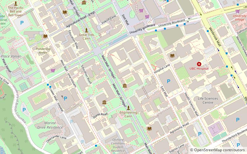 ubc fisheries centre vancouver location map