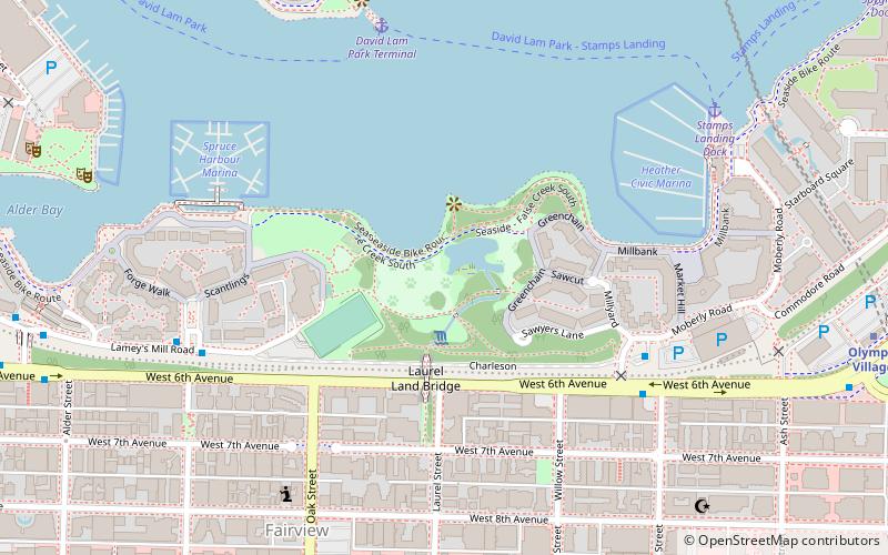 Charleson Park location map
