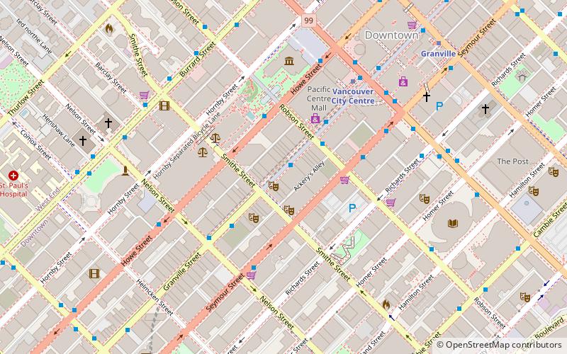 Commodore Ballroom location map