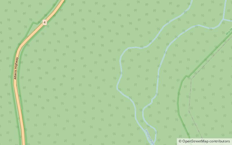 MacMillan Provincial Park location map