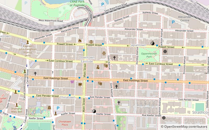 Vancouver Police Centennial Museum location map