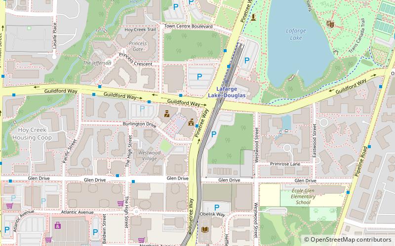 Coquitlam City Hall location map