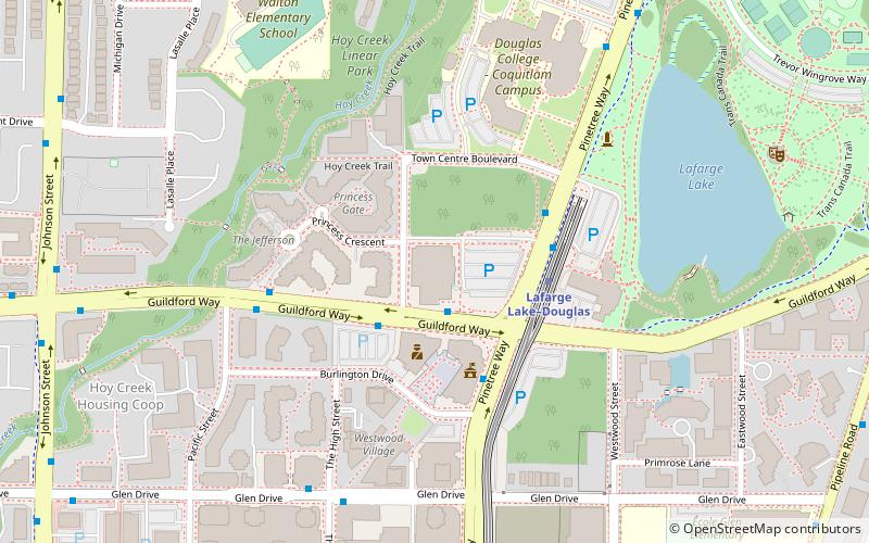 City Centre Aquatic Complex location map