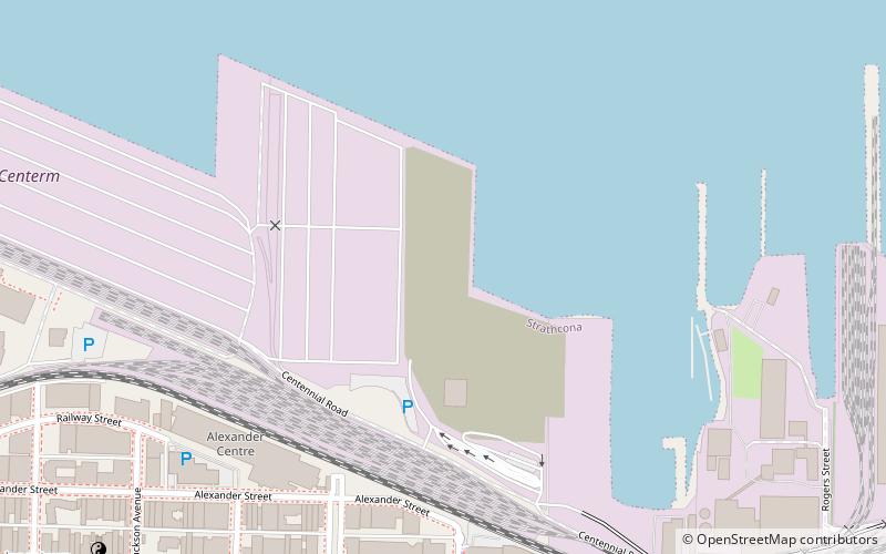 ballantyne pier vancouver location map