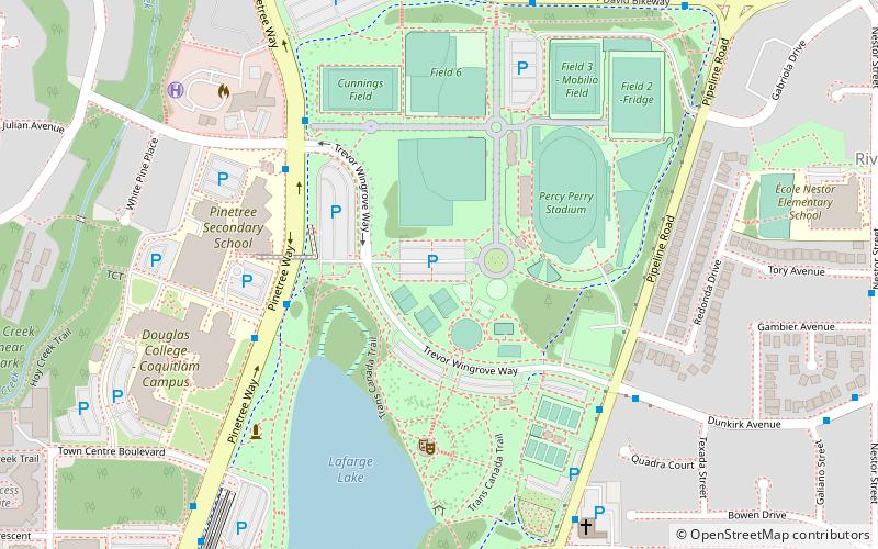 Town Centre Park location map