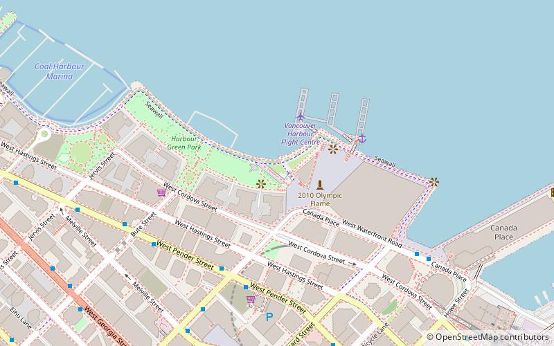 Seawall location map