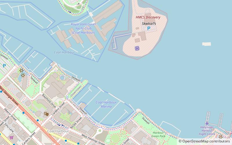 Coal Harbour location map