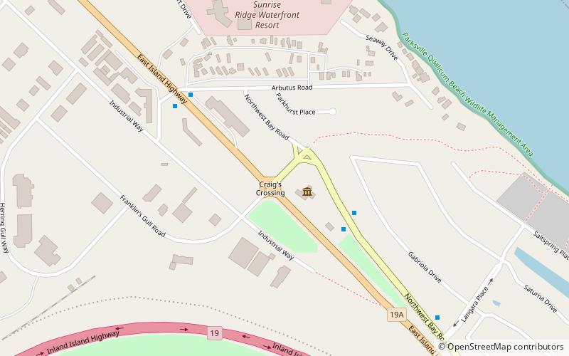 Parksville Museum location map