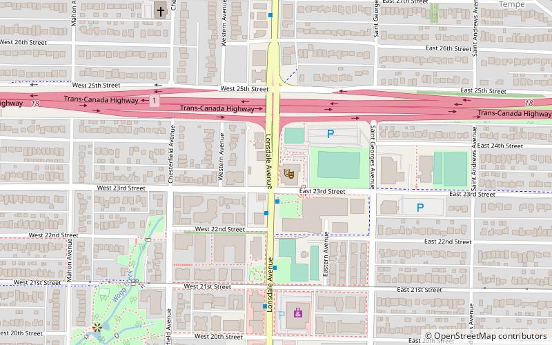 Centennial Theatre location map