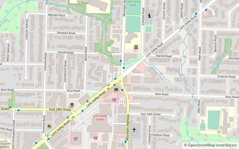 Lynn Valley location map