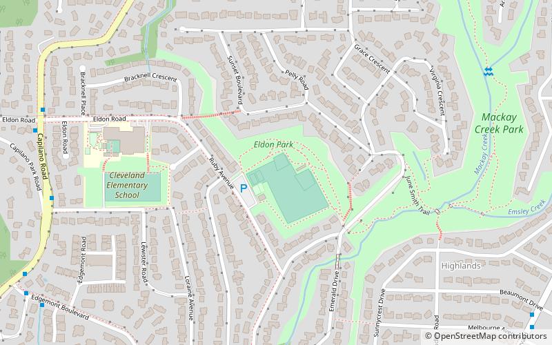 eldon park vancouver location map