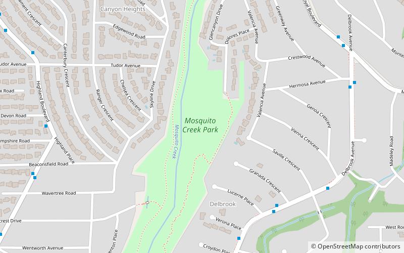 mosquito creek park vancouver location map