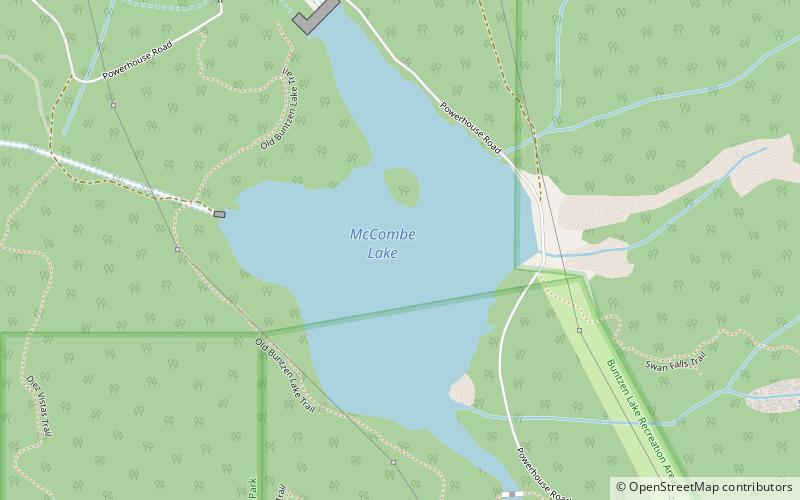 mccombe lake location map
