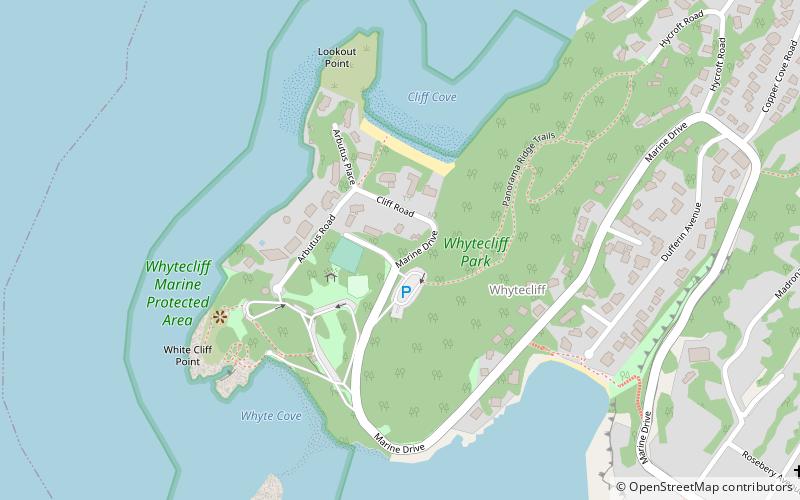 Whytecliff Park location map