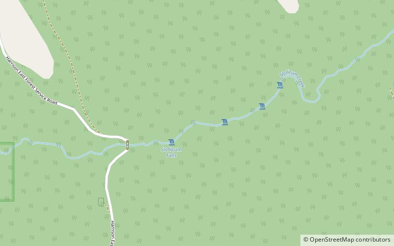 Rainbow Falls location map