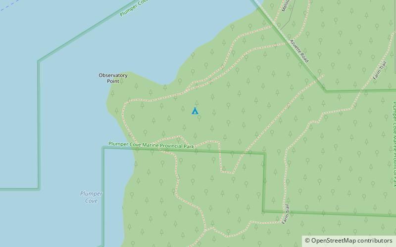 Plumper Cove Marine Provincial Park location map