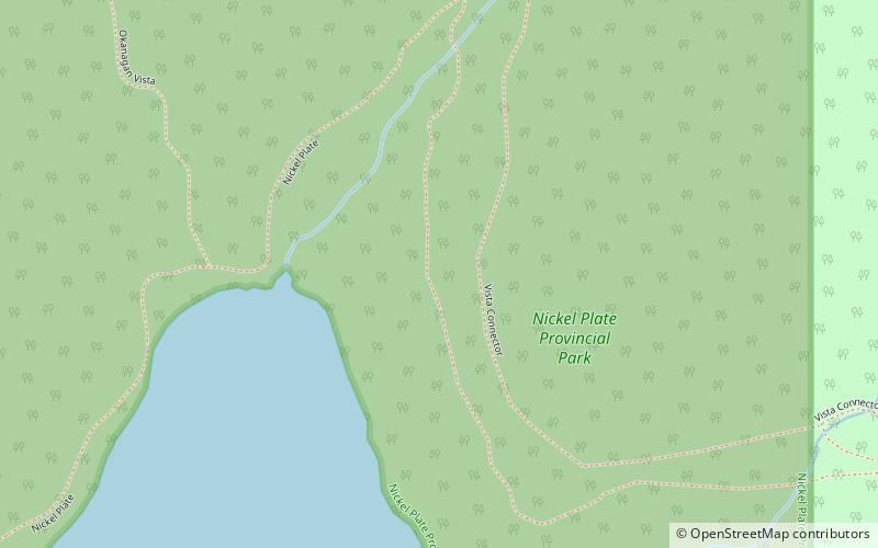 Nickel Plate Provincial Park location map