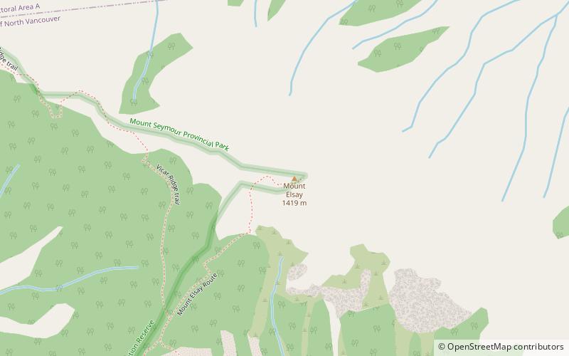 Mount Elsay location map