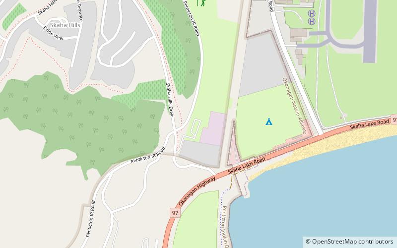 Skaha Meadows location map