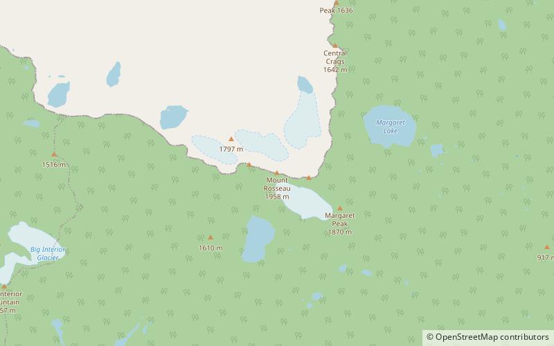 mount rosseau location map