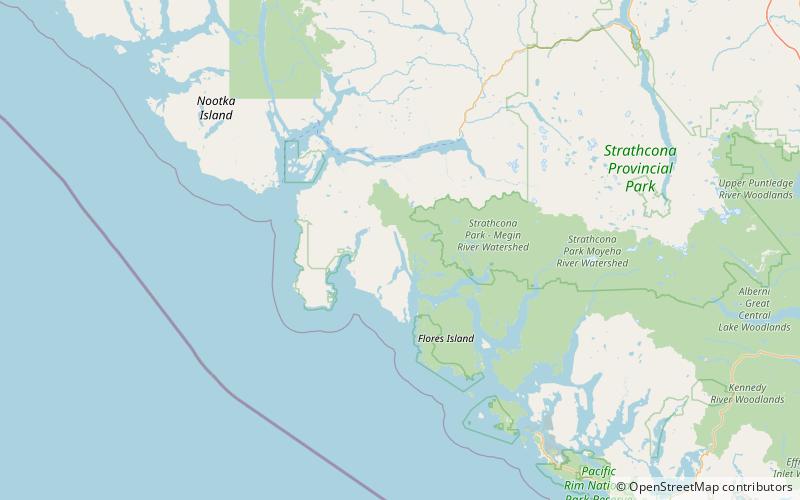 Sydney Inlet Provincial Park location map