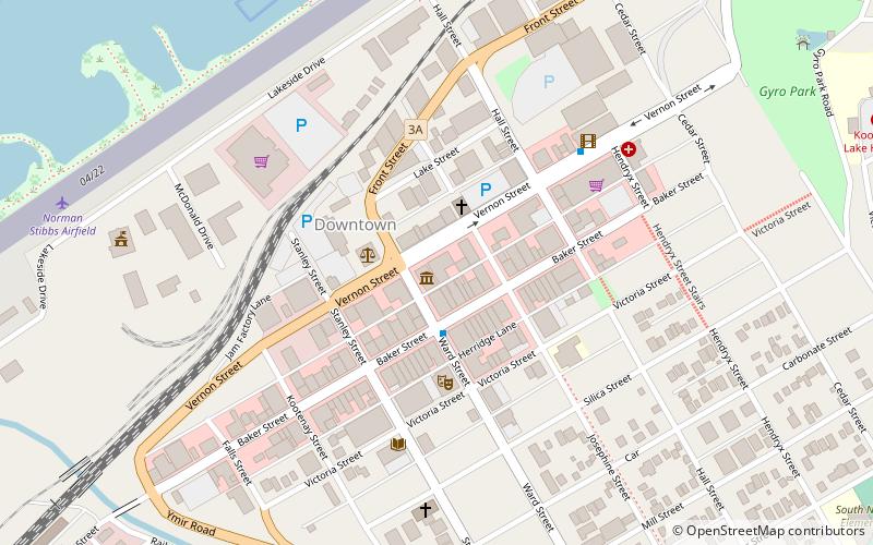 Touchstones Nelson - Museum of Art and History location map