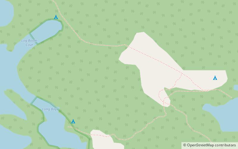 Jedediah Island Marine Provincial Park location map