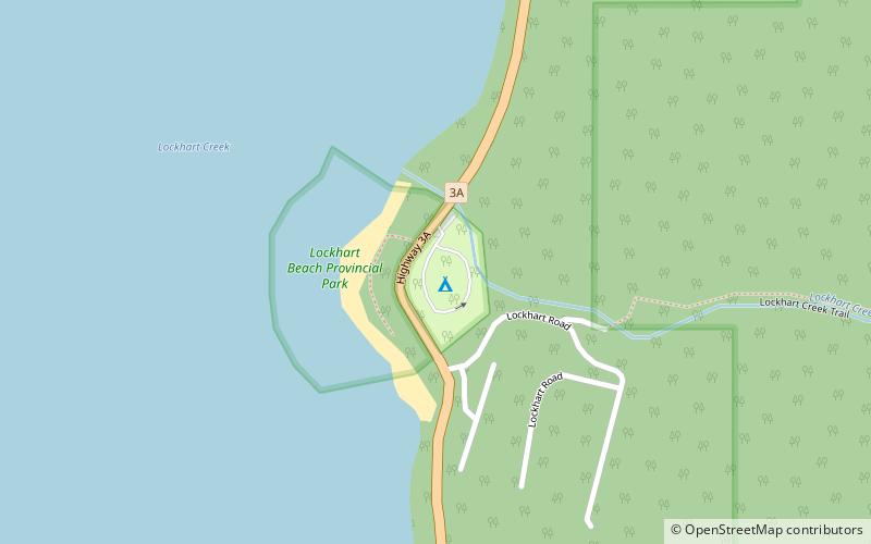 Park Prowincjonalny Lockhart Beach location map