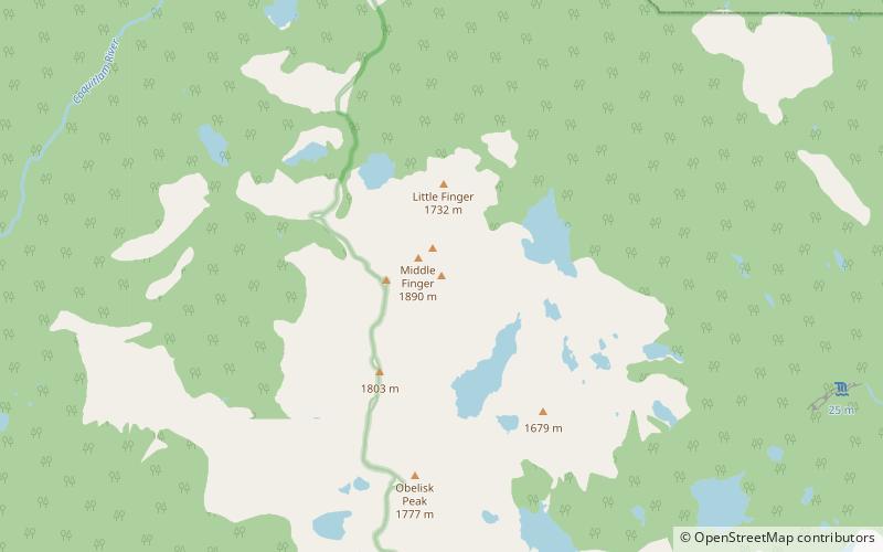 the thumb location map