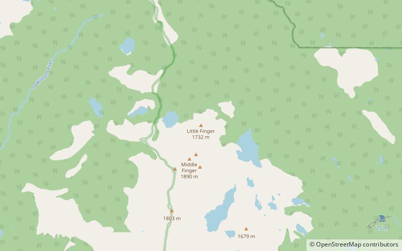 Little Finger location map