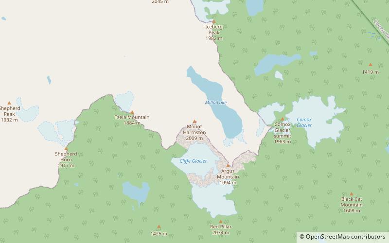 monte harmston location map