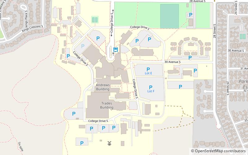 Lethbridge College location map