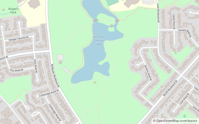Nicholas Sheran Park location map