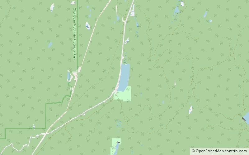 Chute Lake location map